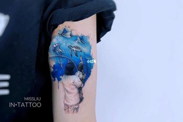 海中金命纹身：探索海洋之美与命理之间的神秘联结