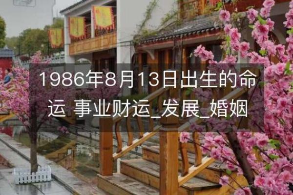 1986年出生者的命理分析与生活智慧
