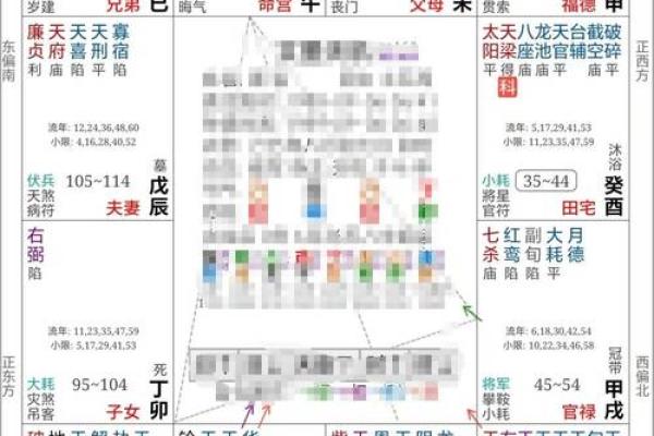 1976年命运解析：从紫薇斗数看人生的起伏与转折