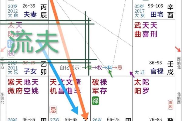 1976年命运解析：从紫薇斗数看人生的起伏与转折