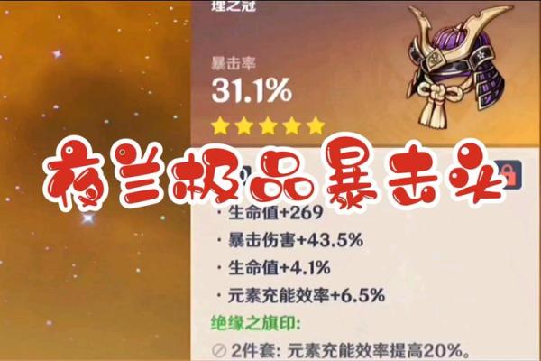 满命夜阑在《原神》中如何搭配圣遗物？