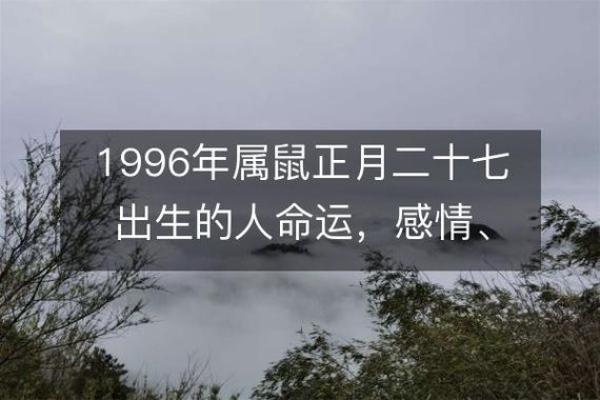 正月属鼠之人的命运解析：性格、运势与事业发展