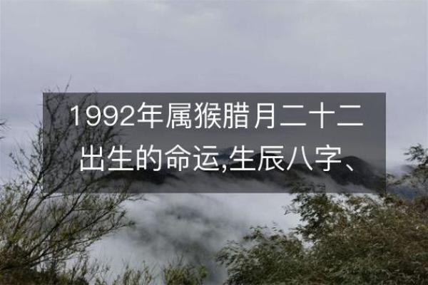92年猴子的命运与性格特征全面解析