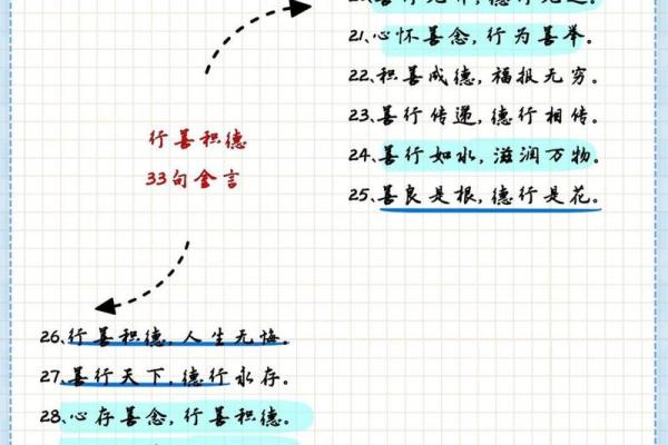 积德改命：善行的力量与人生的转变