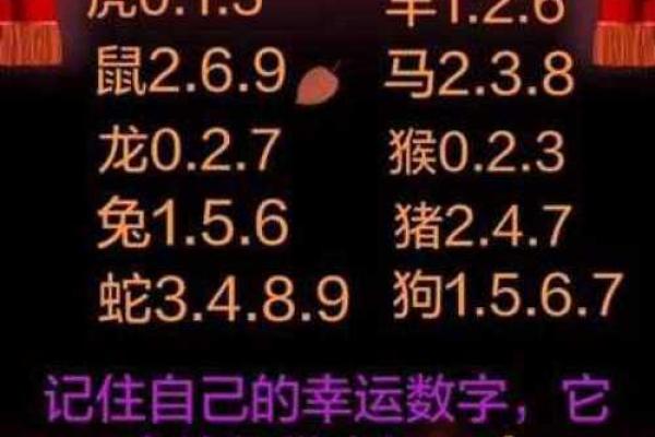 生肖命运与幸运数字：揭开神秘的数字之门