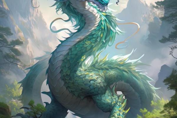 九命神龙——神秘的东方传说与其文化象征