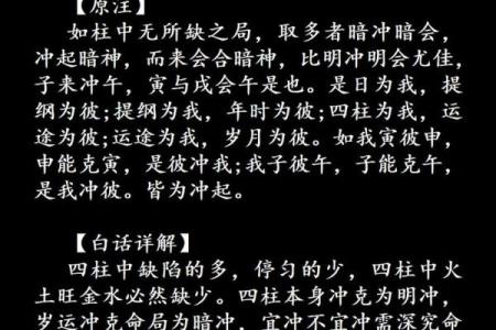 探秘命理：庚辰戊子丁巳庚午的命格解析与人生启示