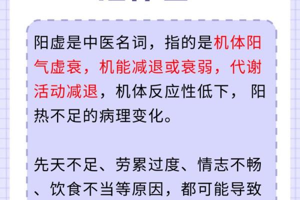 阳虚体质的命格解析：如何通过体质认知提升生活品质