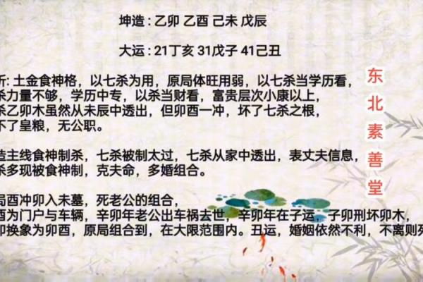 深度解析：食神命格女命的魅力与命运之路