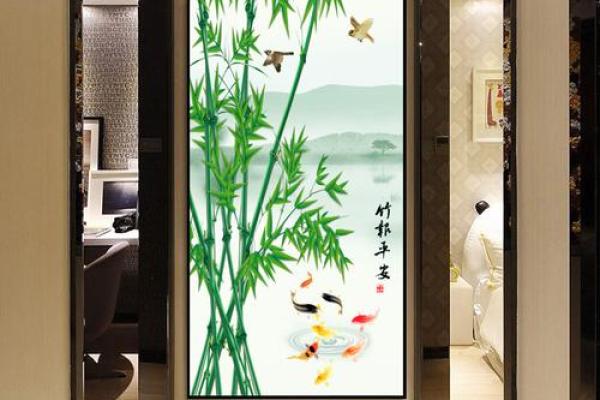 金命与木命玄关画的完美搭配，提升居家风水！