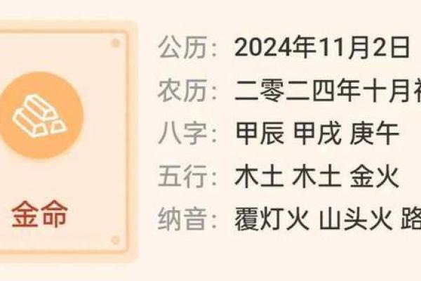 金命人的运势与最吉利的选择解析