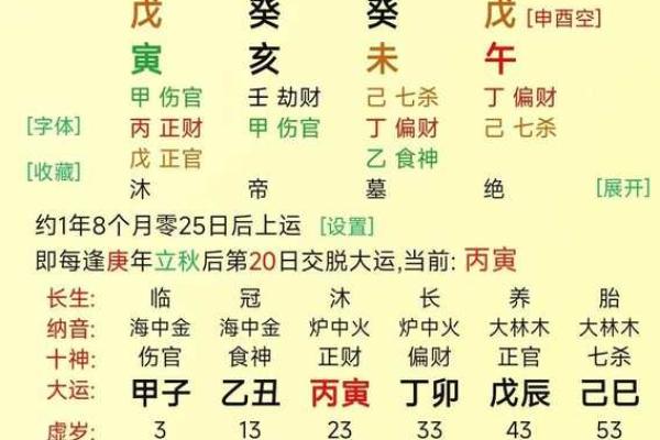 庚子壬午癸未命理解析：追求卓越与内在平衡的终极之路