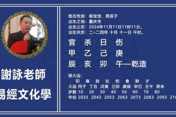 2024年出生的孩子命格解析：五行与性格的奇妙联系