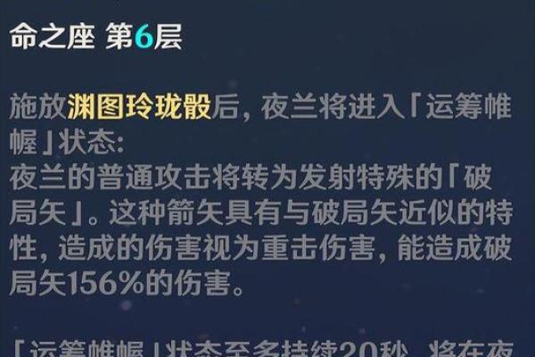 原神中的零命角色：深度解析哪些角色满命更有价值