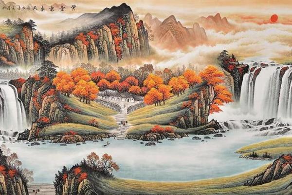 家居风水：金命与水命适合挂的画作推荐