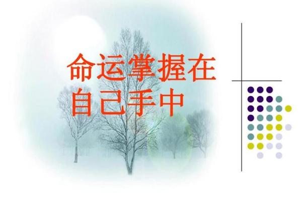 天生我才必有用，命运掌握在自己手中