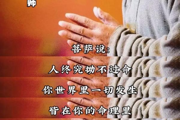 一生一世皆是命，掌握自己的命运享受生活的精彩