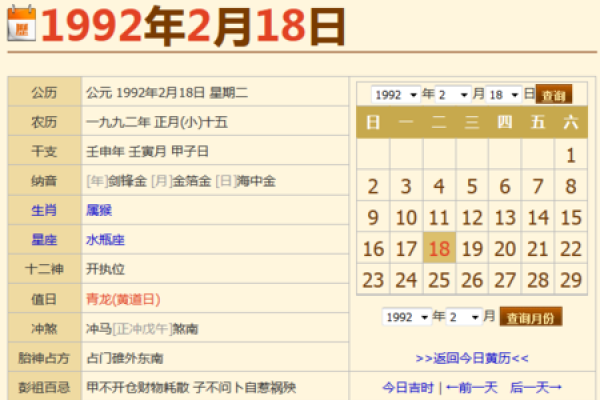 农历1992年出生的命格解析：你是怎样的命运之星？