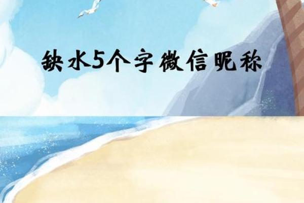 女命缺水的魅力：取个独特的网名来展现你的个性