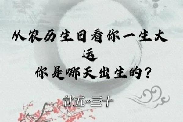 农历811228：解读这一天出生之人的命理与人生