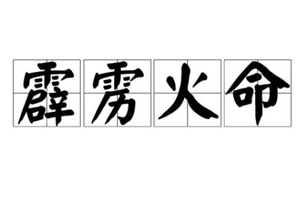 霹雷火命：热情与坚定的个性之旅
