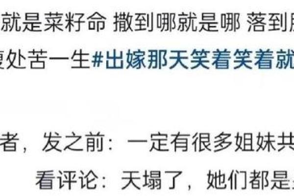 探秘女人菜籽命：如何把握命运之匙