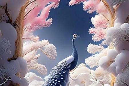 孔雀的命：华丽外表背后的秘密与象征意义