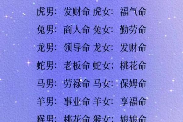 根据出生时间看命运你是什么命？