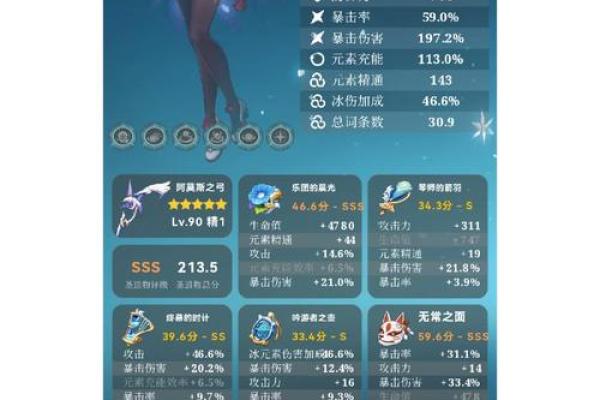 探究甘雨四命的区间与实力提升