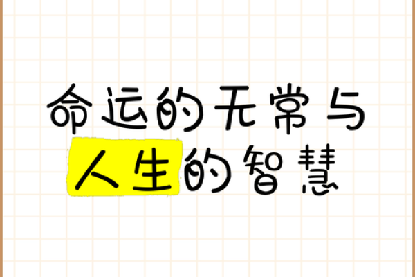 运用命运，成就人生的五字智慧