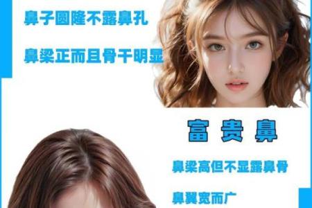 鼻相分析：哪些鼻型代表了富贵命的女性