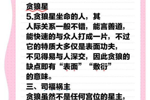 贪狼坐命：探索适合你的职业发展之路