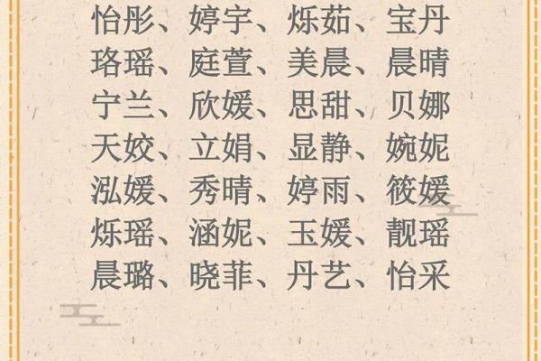 火命女孩应该选择什么字？探寻性格与名字的奥秘！
