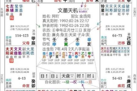 探秘紫薇命盘：解读命局背后的秘密与智慧