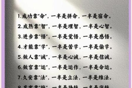 探秘命理：己亥庚午戊子乙卯的命运解析与人生启示