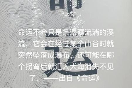 命运的沉浮:探寻“没那种命”的深层含义与人生智慧