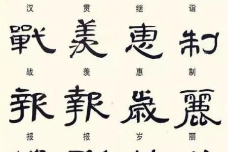 探秘古代汉字的魅力：隶书与文化的交汇点