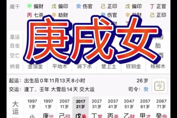 庚戌命格解析：探秘庚戌年人的性格特征与命运走向