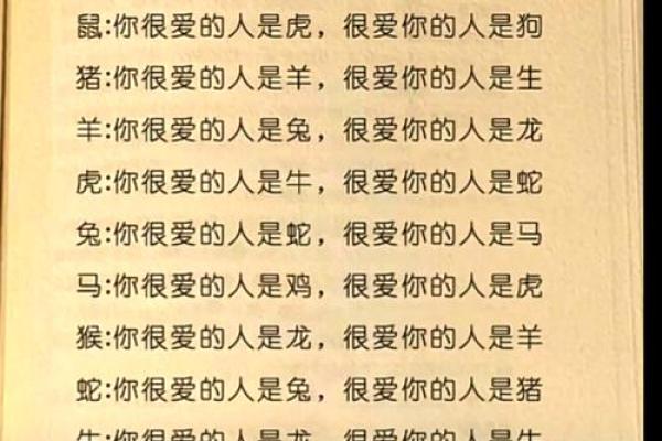 爱情如命，生肖中的深情指南