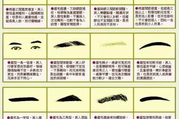 眉毛断开之人：命运的暗示与解析