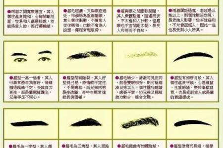 眉毛断开之人：命运的暗示与解析