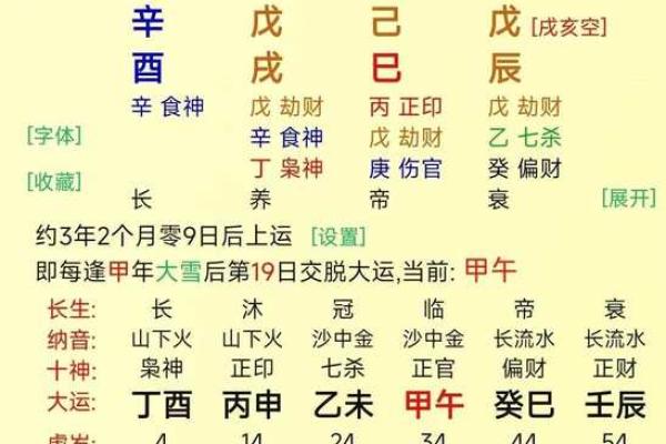 探秘甲戌命格：独特命运与生存智慧的交融之旅