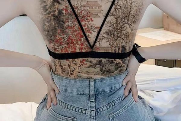 涧下水命纹身的深刻寓意与象征探索