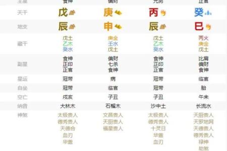 探索中国命理：戊辰、癸亥、辛巳与戊子的命理之道