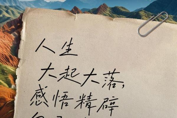 人生大起大落，命理深意揭示命运之轮转动