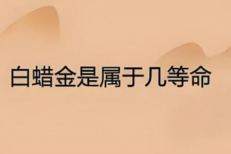 揭秘白蜡金命的神秘魅力与生活优势，助你开启人生新篇章！