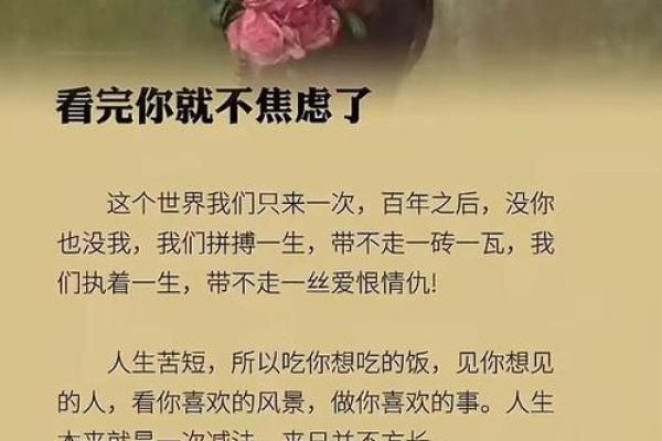 人生下半场：55岁后的命运与自我重塑