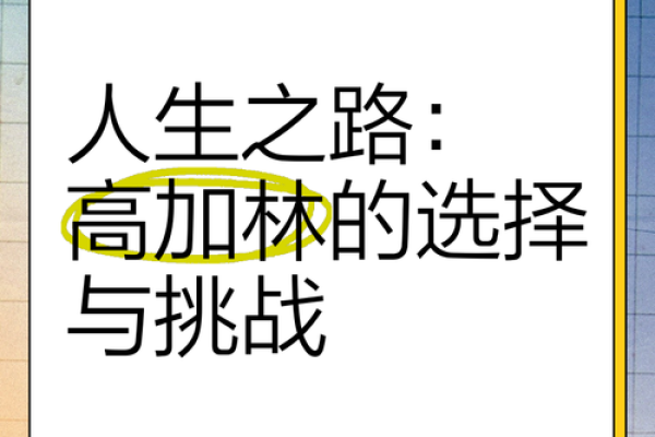 人生的每一步，都是命运的选择与挑战