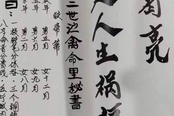 三命一精与六命一精：命理之道的深刻启示