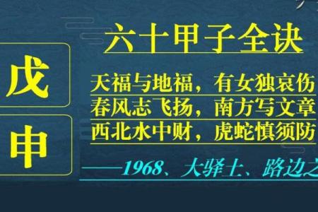 揭密60年甲子：探寻命理背后的智慧与奥秘